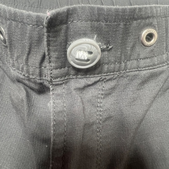 Vuori Ripstop Dura Pants Drawstring Stretch Climbing Hiking Gray - Picture 9 of 9